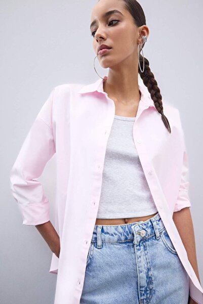 DeFacto 100% βαμβακερό πουκάμισο μεγάλου μεγέθους, βασικό πουκάμισο Oxford C4...