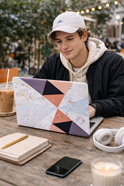 Mcstorey Macbook Air M1 Kılıf 13inç A1932 A2179 A2337 Ile Uyumlu Tangram01nl