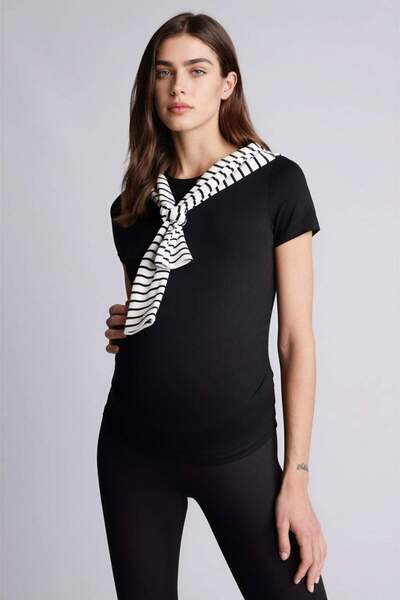 DeFacto Κοντομάνικο μπλουζάκι εγκυμοσύνης H2272AX26SM