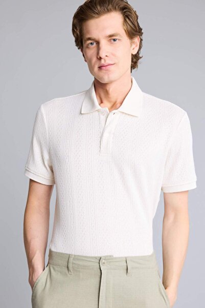 DeFacto Regular Fit Polo Collar Short Sleeve Polo T-Shirt C4140Ax24Sm