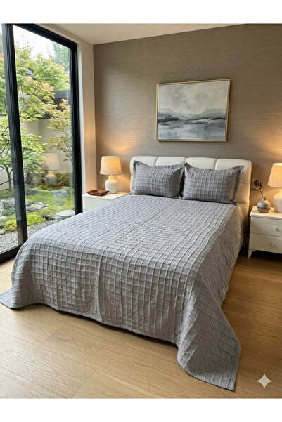 diabella Σετ Πικέ 3 τεμαχίων Rüya σε γκρι χρώμα