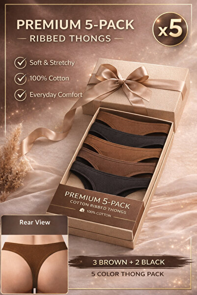 Yohannes Club YohannesClub, Γυναικεία, Βασικά εσώρουχα στρινγκ από βαμβάκι, Π...