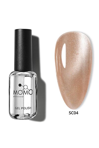 MOMO professional Korean Silky Cat Eye Gel Polish, Kedi Gözü Kalıcı Oje, SC04...