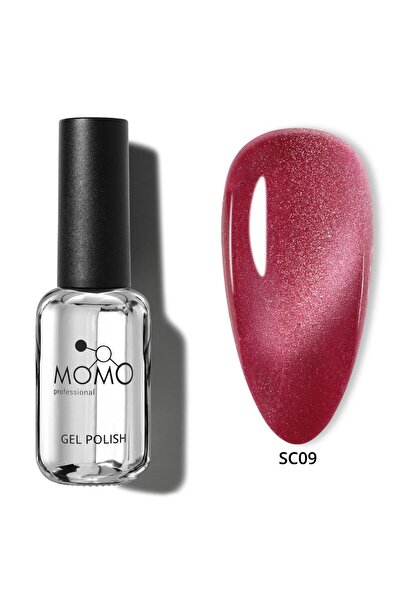 MOMO professional Korean Silky Cat Eye Gel Polish, Kedi Gözü Kalıcı Oje, SC09...
