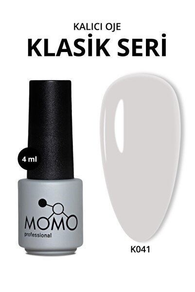 MOMO professional Kalıcı Oje K041, Kar Beyazı, 4 ml