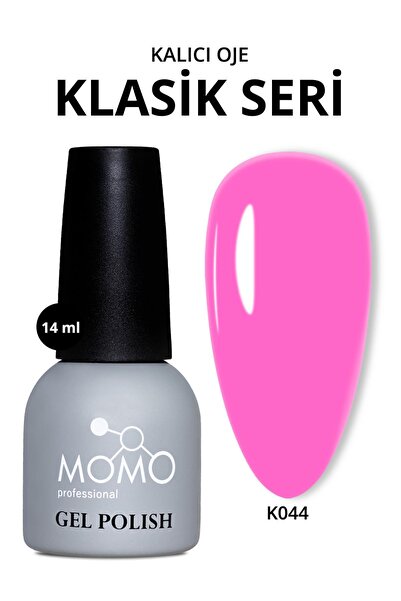 MOMO professional Kalıcı Oje K044, Şeker Pembe, 14 ml