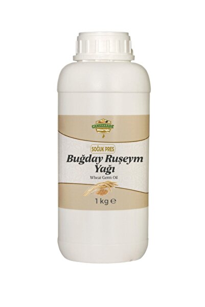 Cansızzade Soğuk Sıkım Buğday Ruşeym Yağı - 1 kg - GİMDES Helal & ISO Sertifi...