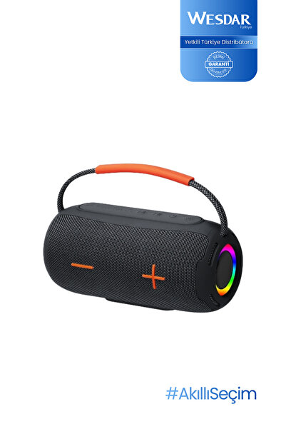 Wesdar K-606S Taşınabilir Bluetooth Hoparlör 20W RGB