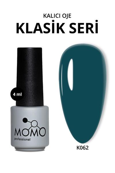 MOMO professional Kalıcı Oje K062, Petrol Yeşili, 4 ml