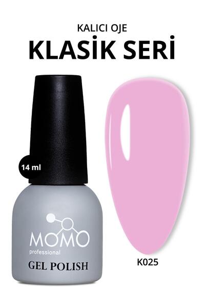 MOMO professional Kalıcı Oje K025, Açık Leylak, 14 ml