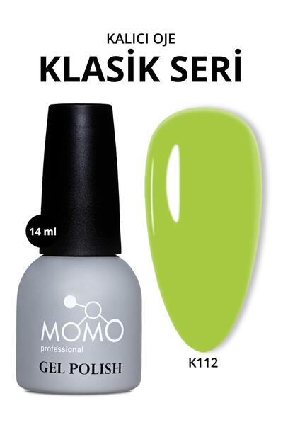 MOMO professional Kalıcı Oje K112, Fıstık Yeşili, 14 ml