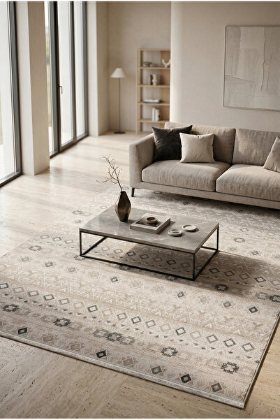 WOOLEN HOME İstinye Koleksiyonu Akrilik İplik Jüt Taban Lüks Halı