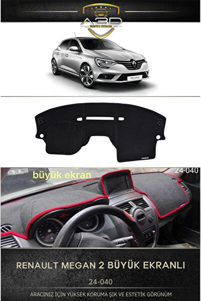 A3D TORPİDO KORUMA Renault Megane-2 Large Screen Dashboard Protection Protect...