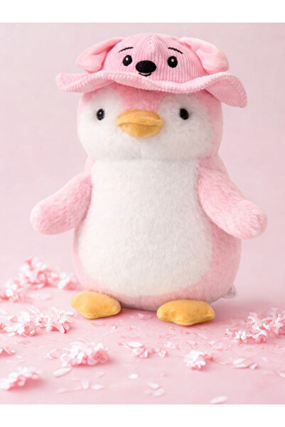 Nora ŞAPKALI PELUŞ PENGUEN 35 CM