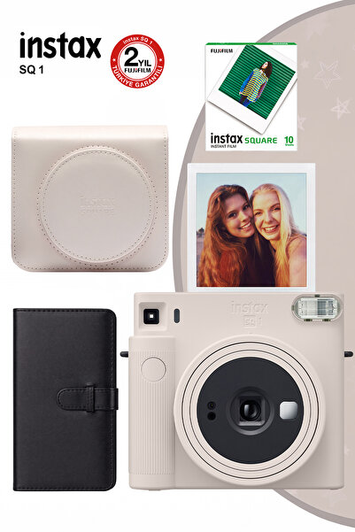Fujifilm Instax Sq1 Beyaz Fotoğraf Makinesi Ve Hediye Seti 2
