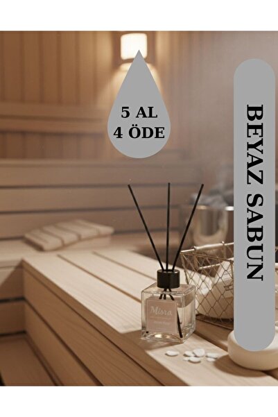 misra home collection 100ml Beyaz Sabun Kokusu Çubuklu Oda Kokusu Koku Dolap ...