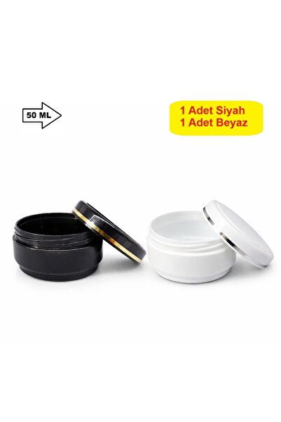 demethome 50 Ml Boş lüx Pomat-krem-kozmetik-ECZA Kutusu plastik krem kavanozu...