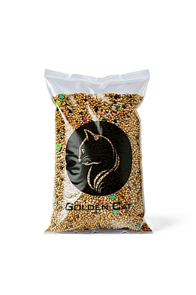 Golden cat مزيج بذور طعام الطيور الممتاز – الببغاوات الصغيرة، الببغاوات، طيور...