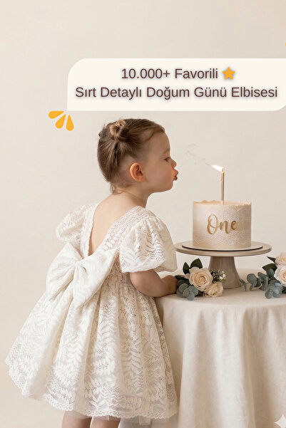 ALYRA Rochie fetiță cu mânecă scurtă și fundă, pentru petrecere de aniversare...