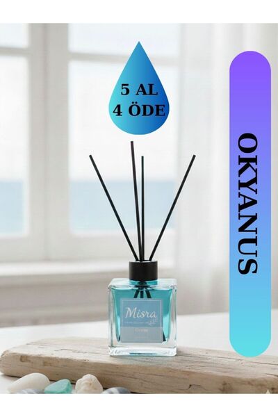 misra home collection 100ML Okyanus Kokusu Çubuklu Oda Kokusu Dolap Banyo Ev ...