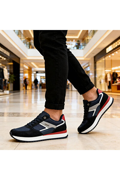 Tmall Men's sports shoes, with mesh inserts, B4000, blue