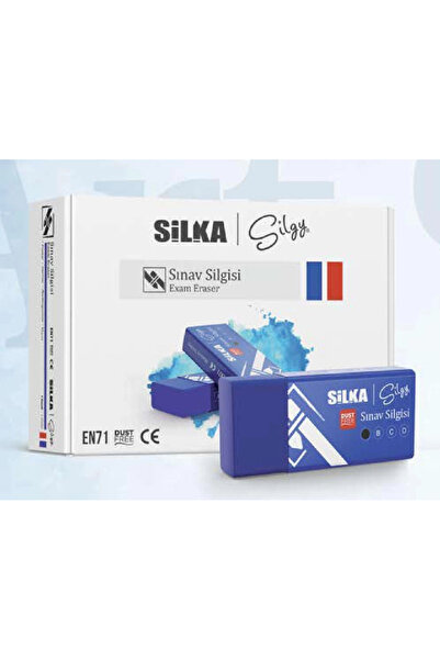 Genel Markalar Silka Art.9 Sınav Silgisi 24'lü Paket Lacivert