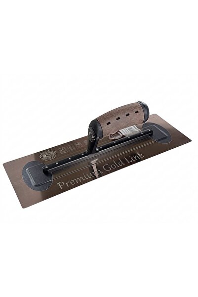 olejnik Gletiera inox, intarita, Premium Gold, 40.6x12 cm x 0.65 mm, maner pi...