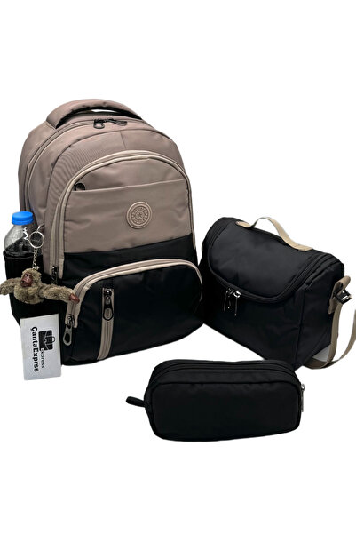 ÇantaExpress Σχολική τσάντα 3 τεμαχίων Unisex Παιδική αδιάβροχη τσάντα δημοτι...