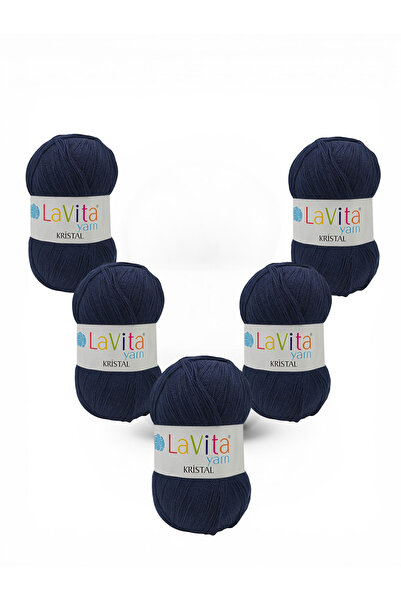 LaVita Yarn Κρυστάλλινο νήμα πλεξίματος στο χέρι 100% ακρυλικό 500γρ 5 ΤΕΜΑΧΙ...