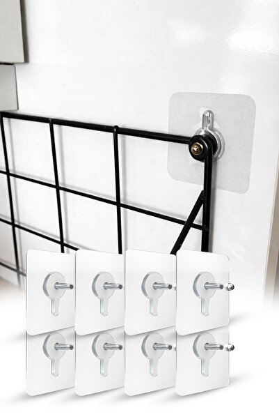 omilife 8 τεμάχια πρακτικά κρεμαστά κρεμάστρες τοίχου με γάντζο, αυτοκόλλητη ...