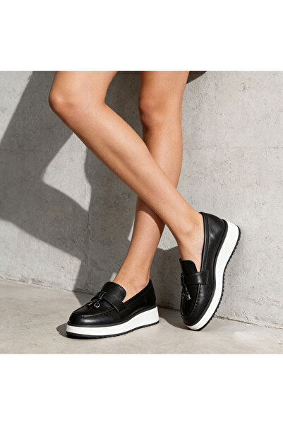 Tmall Pantofi casual pentru femei, din piele, P1240, negri