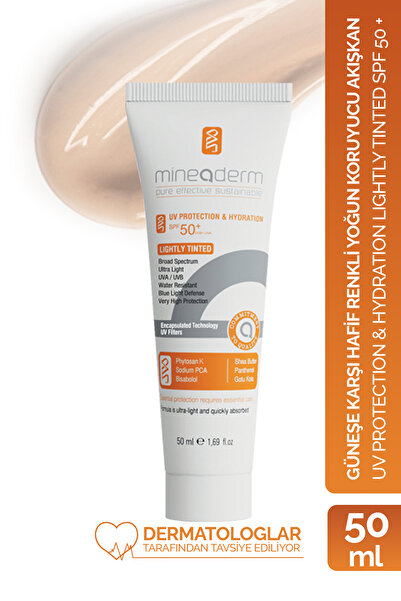 mineaderm Karma Ve Normal Ciltler Için Renkli Güneş Koruyucu /uv Protection &...