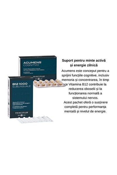 BIOS LINE Pachet memorie si functii cognitive Acumens si B12