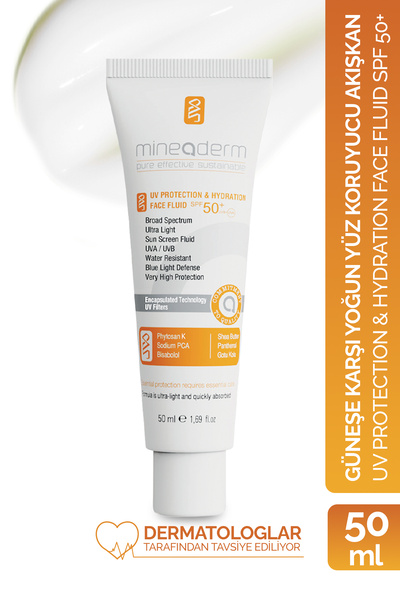 mineaderm Karma Ve Normal Ciltler Için Akışkan Kıvamlı Güneş Koruyucu/uv Prot...