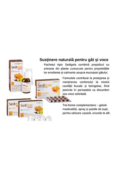 BIOS LINE Pachet raceala si gripa sedigola