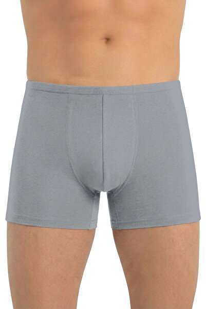 Öts Men's Gray Plain Modal Boxers
