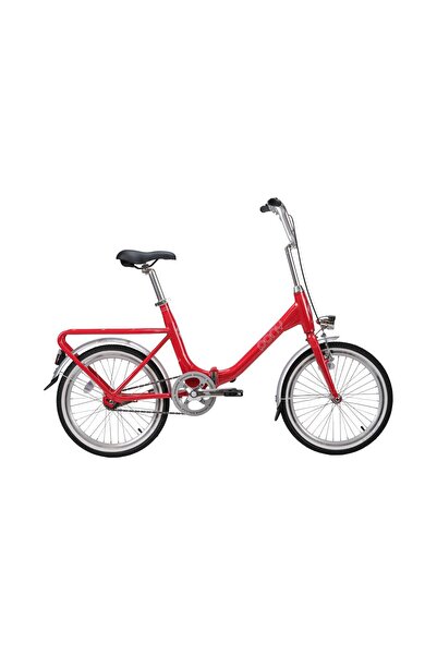 ROG Pony Classic 20 Jant Alüminyum Kadro Katlanabilir Şehir Bisikleti Kırmızı