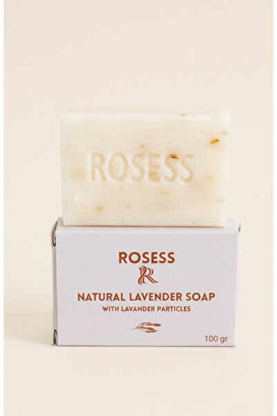 Rosess Doğal Lavanta Sabunu | Cilt Arındırıcı ve Ferahlatıcı Sabun 100 g