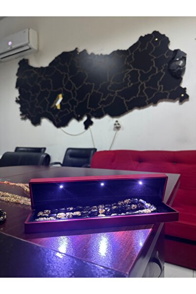 CİHAN GROUP Sertifikalı Yenilebilir Altın Parçacıklı Siyah Golden Rosary Tesb...