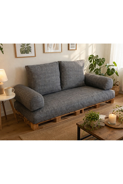 Armada.Floor Cushion.Grey Mini Seat