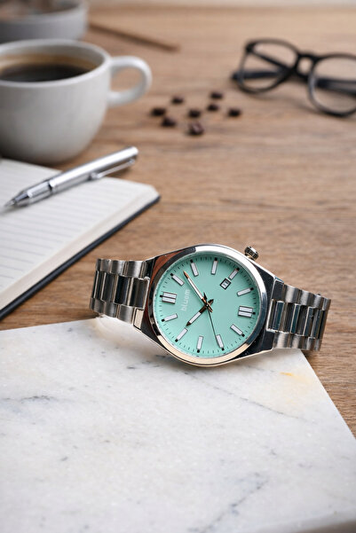 Bluem Axis Solid Series - Steel Case & Strap Men's Wristwatch