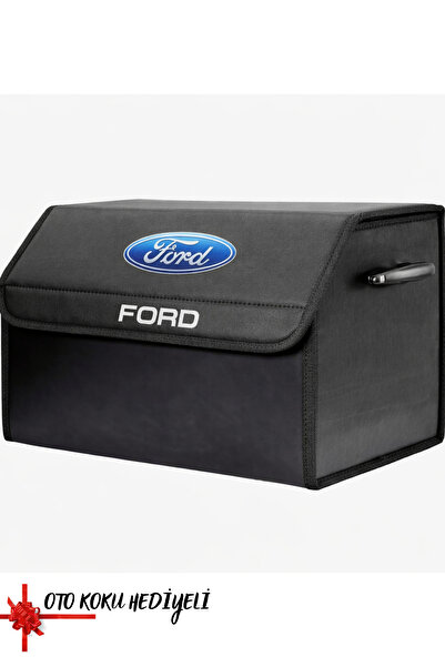 Buscarpone Ford Marka Logolu Oto Bagaj Organizer Çanta Oto Bagaj Çantası 2 Bö...