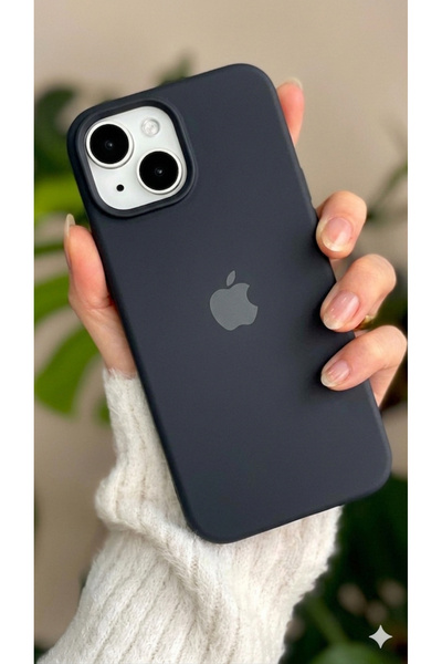 JustCase iPhone 15 ile Uyumlu Logolu Kadife İç Dokulu Premium Lansman Telefon...