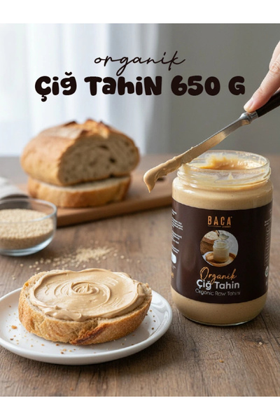 Baca Organik Organik Çiğ Tahin - 650 g