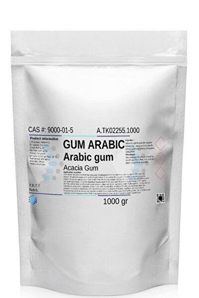 Aromel Gum Arabik, Akasya Gamı | 1000 gr | Arabic Gum | Avrupa Menşei
