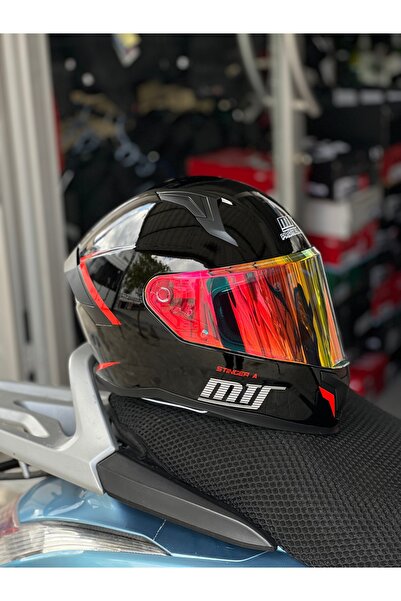 MTS Pro Helmets M-910 Stinger Full Face Kask Güneş Vizörlü Renkli Camlı