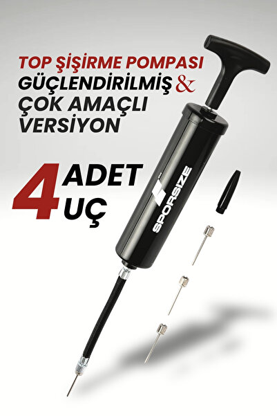 Sporsize Αντλία φουσκώματος μπάλας - Αντλία φουσκώματος μπάλας ποδοσφαίρου, μ...