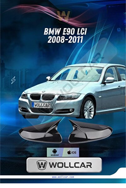WOLLCAR BMW E90 LCI BATMAN YARASA AYNA KAPAĞI