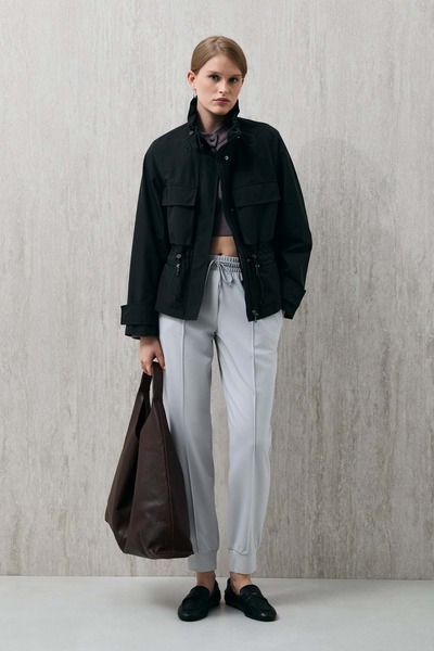 Lufian 121190036 Porto Jogger Pants Women's Trousers Gray
