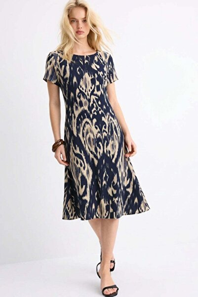 COTENCONCEPT Φόρεμα από χτενισμένο βαμβακερό ύφασμα με άνετη εφαρμογή